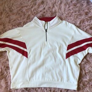 Cute Large loose sweater-Red